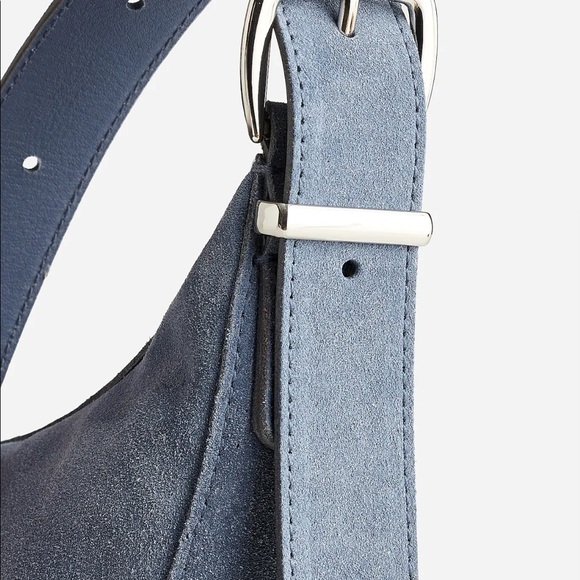 Brand new Madewell suede bag blue - Picture 3 of 4